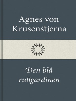 cover image of Den blå rullgardinen